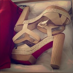 Christian Louboutin Cabana 130 platform sandal